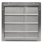 Dayton 2C522 23"H-W 6"L Aluminum Wall Backdraft Dampr, 20-1/2 X. Fixed Price $62.79.