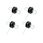 Jbt 2 Rings Electric Fence Screw-in Gate Handle Anchor,wood Post Ins.... Fixed Price $15.89.