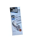 Deflect-o F0420B/2 Multi Layer Super Flexible Silver Metallic Duct 4'' 20' Ft.. Fixed Price $10.81.
