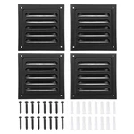 4"X4" Aluminum Gable 4PCS Exterior Wall Outlet Vents Black. Fixed Price $22.15.