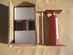 Pair Of Vestil Basement Floor Jacks 12-16" Range Model FJB-16. Fixed Price $25.00.