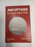 Aeropress Stainless Steel Reusable Filter - Metal Coffee For Standard. Fixed Price $7.99.