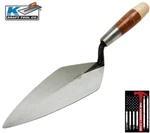 Kraft Tool RO316-13 Steel Brick Trowel 13" Narrow London 5-3/8" Leather Handle. Fixed Price $95.20.