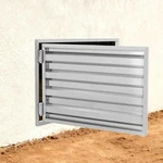 Modern Stainless Steel Crawl Space Vent Cover Access Door For Attic. Fixed Price $133.02.