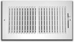 Truaire 102M 10X06 INX6 In. 2-WAY Steel Wall/ceiling Register UPC803492121211. Fixed Price $19.88.