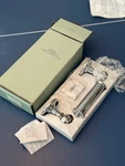 Restoration Hardware RH-6500 Faucet Set + Matching Toilet Paper Holder Chrome. Fixed Price $249.99.
