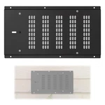 Crawl Space Vent Cover Foundation Damper Screen 16X8 Black. Fixed Price $47.97.