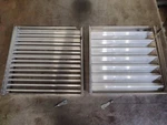 2 Pack 15"X15" Titus AG95AA Aluminum Oppose Blade Dampers. Fixed Price $100.00.