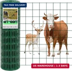 Gisafai 16 Gauge Galvanized Welded Wire Fence 4 Ft X 100 Pvc Coated Hardware. Fixed Price $207.18.