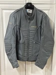 Cool Tech Summer Leather Motorcycle Jacket Gary Size 42 Ventilated Elbow Pads. Fixed Price $91.09.