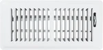 Shoemaker Floor Register 4X10 Vent Covers Soft White Heavy Duty Steel New. Fixed Price $15.88.