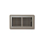 Tru Aire In 2-WAY Powder Coat Brown Steel Floor Register C150MB04X08. Fixed Price $17.99.