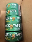 The Original Duck Brand Duct Tape, Pack 1.88 Roll, 45 Yds, Silver. Fixed Price $25.00.