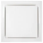 American Louver STR-PQ-12W Square Plaque Ceiling Diffuser, White. Fixed Price $65.10.