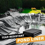 40' X 12 Mil Firestone Pond Liner-water Garden-pool-fish Safe. Fixed Price $221.83.