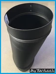 Gray Metals Single Wall- 6" Wood Stove Pipe Oval-to-round Adapter 24 Gauge Black. Fixed Price $49.99.