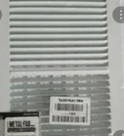 New Metal Fab White Return Grille Scratch Resistant Durable MFRG128W. Fixed Price $12.99.