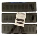 X 14 Vent Registers Covers Floor Metal Baseboards Trim Slim Fit New. Fixed Price $7.92.