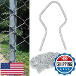 Hicarer 200 Galvanized Steel Post Clips Metal Wire Fence Tie Ez Twist. Fixed Price $55.04.