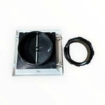 Rezzin, 556449, 4-WAY Ceiling Diffuser, Bright White, 12" X. Fixed Price $19.99.