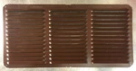 Lomanco 12 Pack Under Eave Cornice Vent Brown Aluminum- 16" X 8" C-816BR. Fixed Price $44.99.