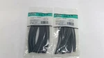Panduit HSTT25-Y 1/4" Black Thin Wall Heat Shrink Lot Of 28. Fixed Price $20.00.
