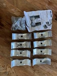Jake Sales Chain Link Fence Panel Kennel Clamps: Qty For 1-7/8". Fixed Price $42.95.