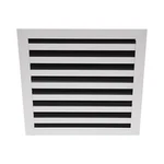 12X12 Modern Ac Vent Cover Decorative White Air Standard Linear Slot Diffus. Fixed Price $65.14.